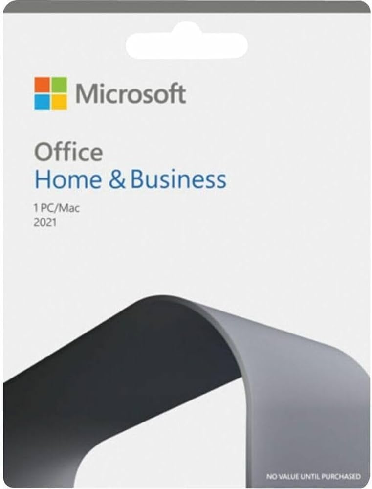 Microsoft Office 2021 Home & Business